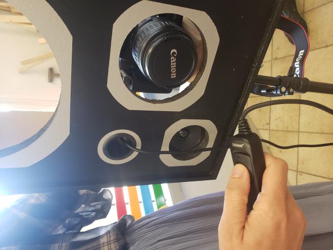 Fotobox wird in alte Musixbox eingebettet.