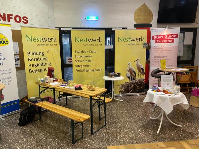 Messestand Nestwerk e.V.