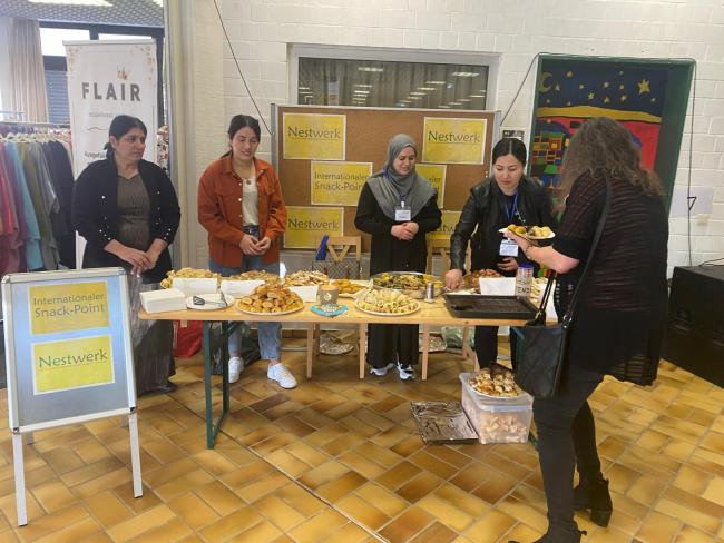 Reamfoto des Internationalen Snackpoints